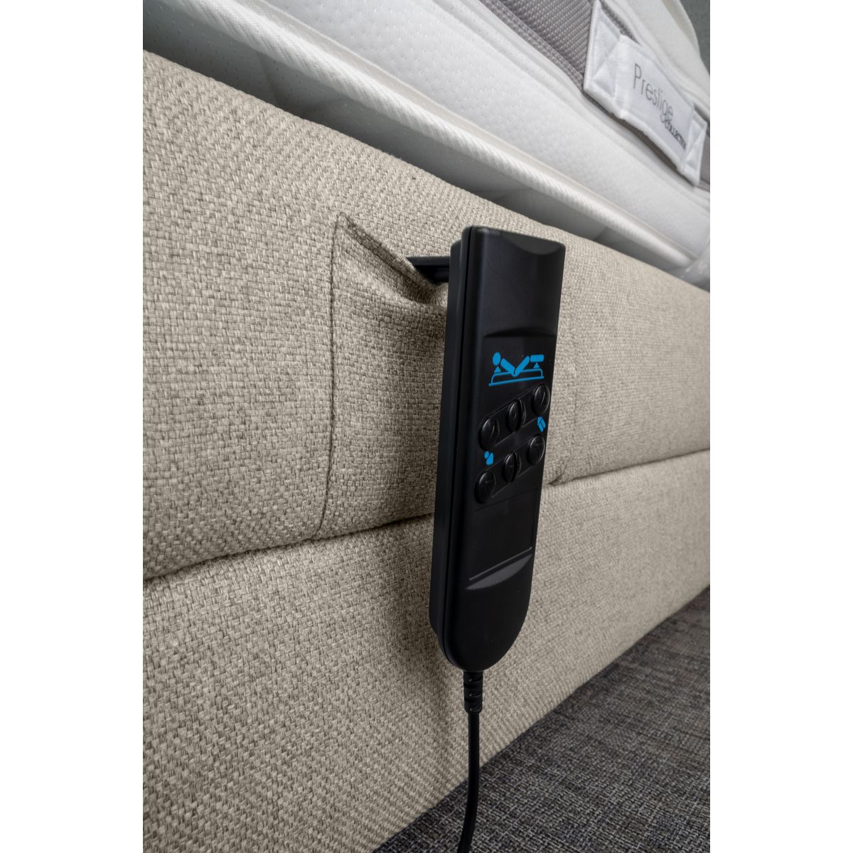 PRESTIGE Collection Ensemble complet Boxspring avec sommiers électriques 160x200 cm CONFORT HOTEL 