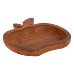 ATMOSPHERA Vide-Poche en Bois  Pomme  22cm Marron