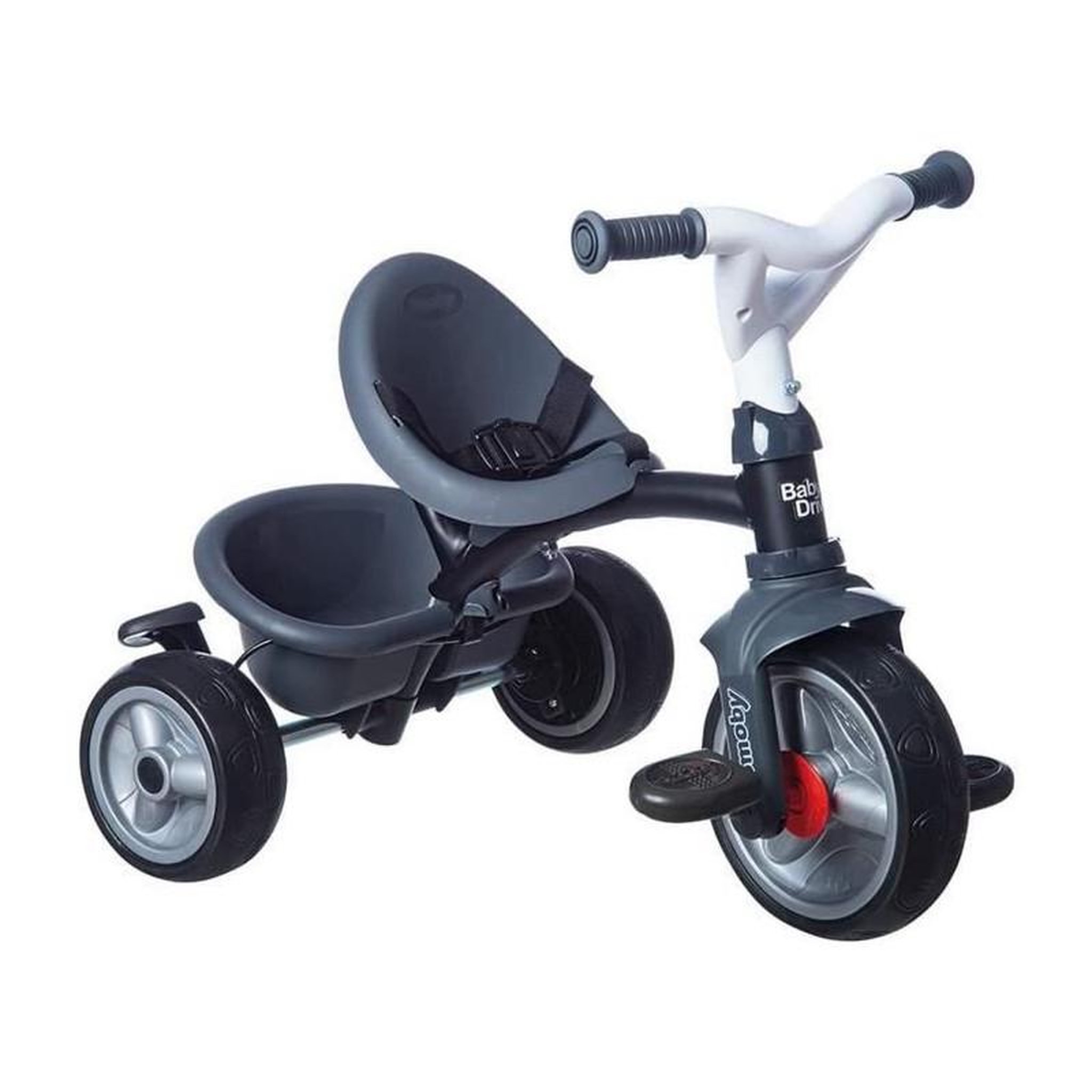 Voir la diapositive 2 : SMOBY Tricycle Smoby Baby Driver Plus Gris