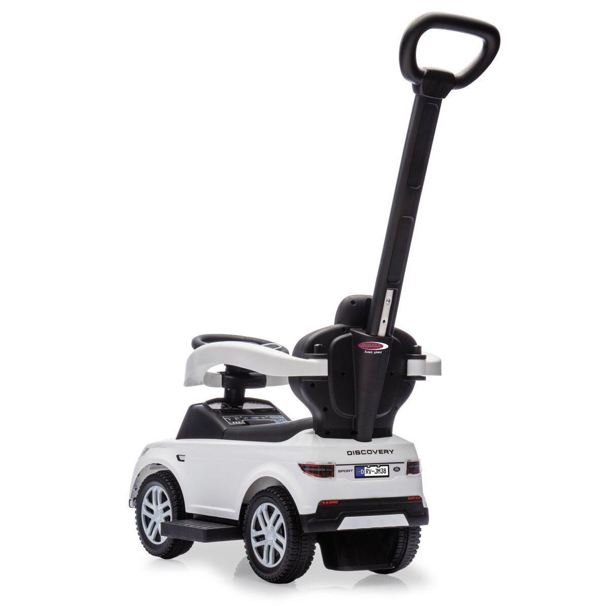 Jamara Porteur Land Rover Discovery blanc 3-en-1