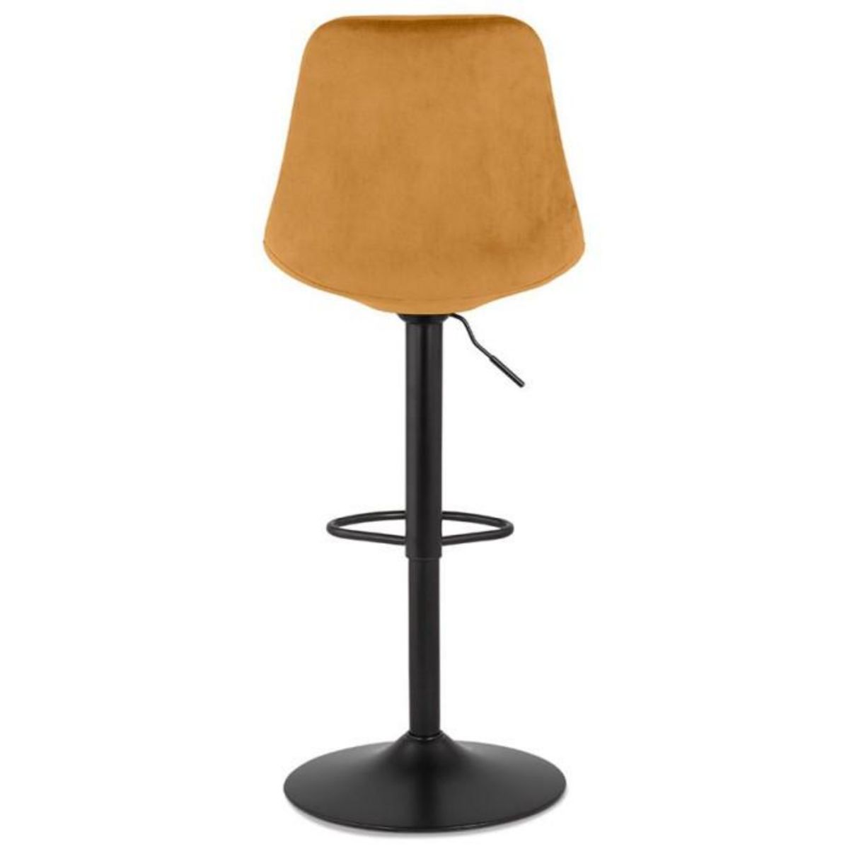 Paris Prix Tabouret de Bar Design  Terano  123cm Moutarde