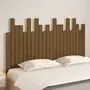 VIDAXL Tete de lit murale Marron miel 140x3x80 cm Bois massif de pin
