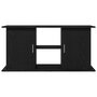 Voir la diapositive 5 : VIDAXL Support d aquarium chêne noir 121x41x58 cm bois d ingénierie