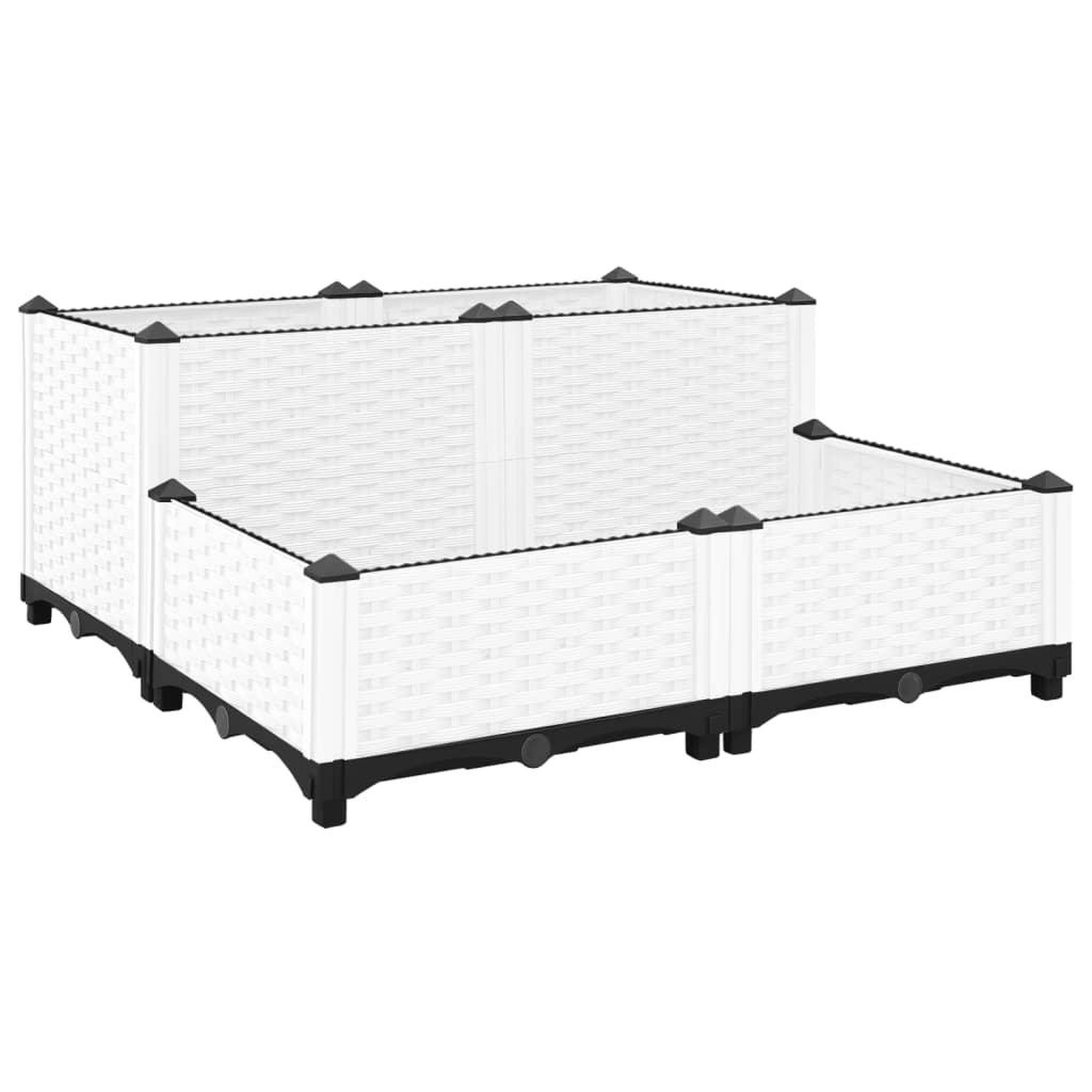 Voir la diapositive 1 : VIDAXL Lit sureleve 80x80x38 cm Polypropylene