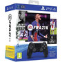Voir la diapositive 1 : SONY Manette PS4 DualShock 4 Noire + FIFA 21