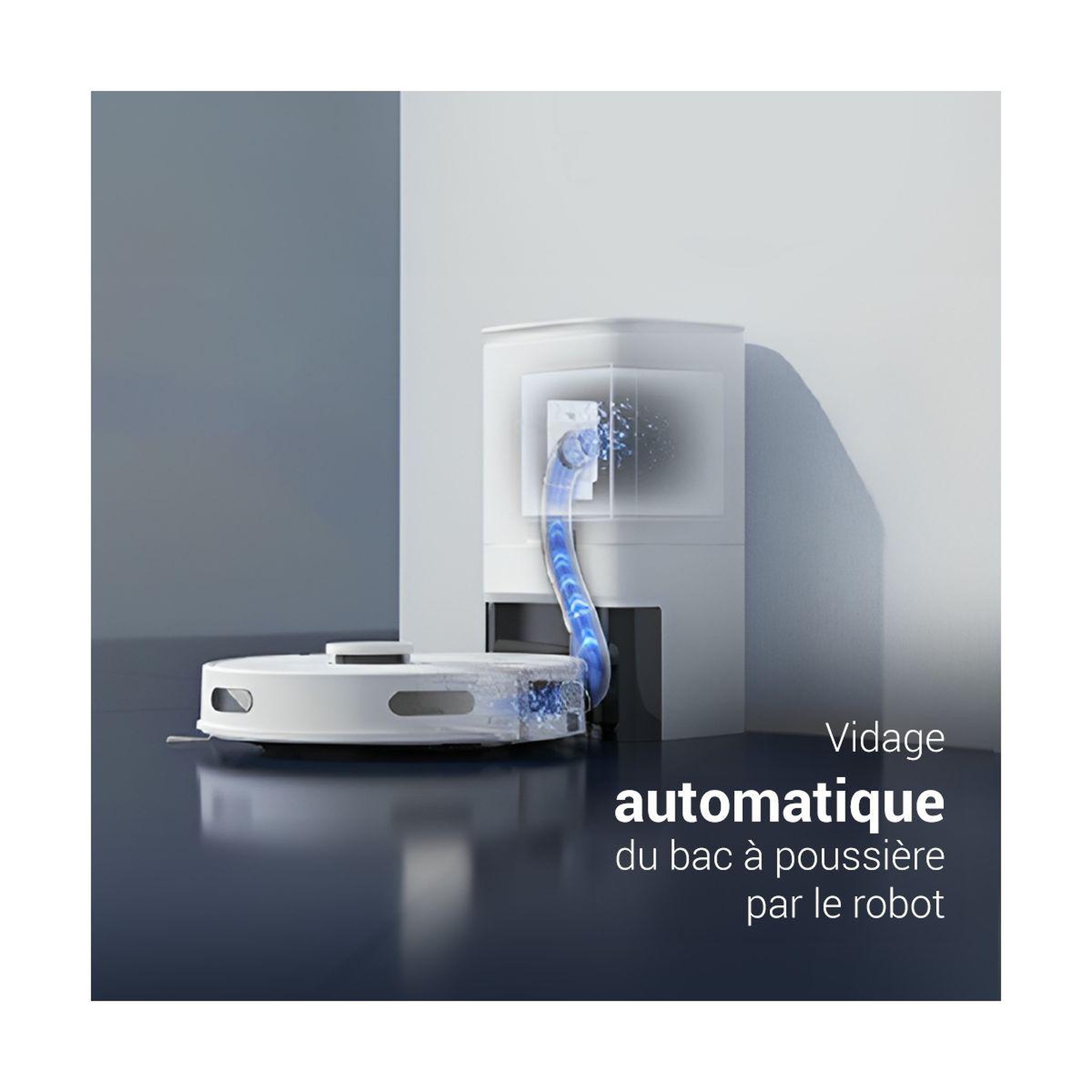 Voir la diapositive 2 : EZVIZ Robot Aspirateur Laveur RE5 Plus