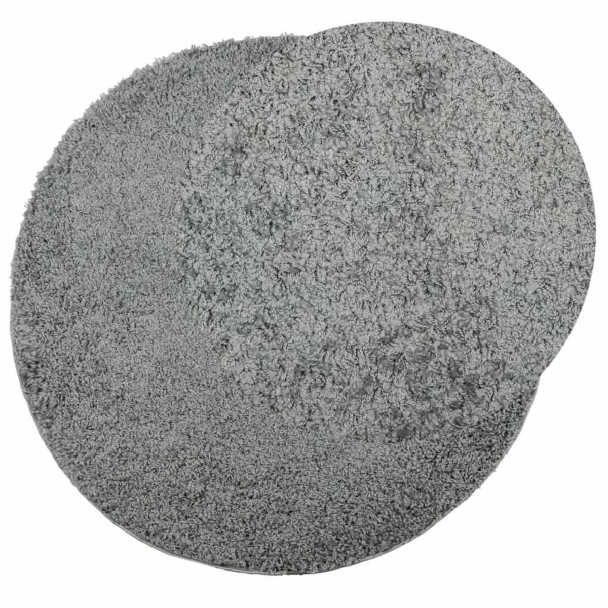 VIDAXL Tapis shaggy PAMPLONA poils longs moderne vert Ø 240 cm