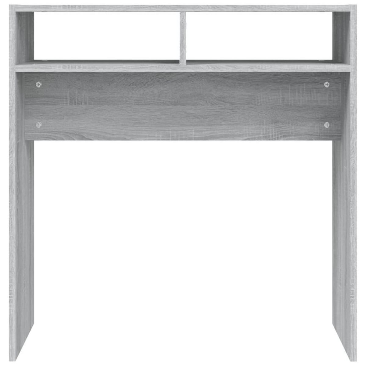 VIDAXL Table console Sonoma gris 78x30x80 cm Bois d'ingenierie