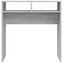 Voir la diapositive 5 : VIDAXL Table console Sonoma gris 78x30x80 cm Bois d'ingenierie