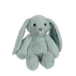 TOYS TOYS Peluche Lapin Trendy Bunny - GIPSY TOYS - Vert d'Eau, 28 cm