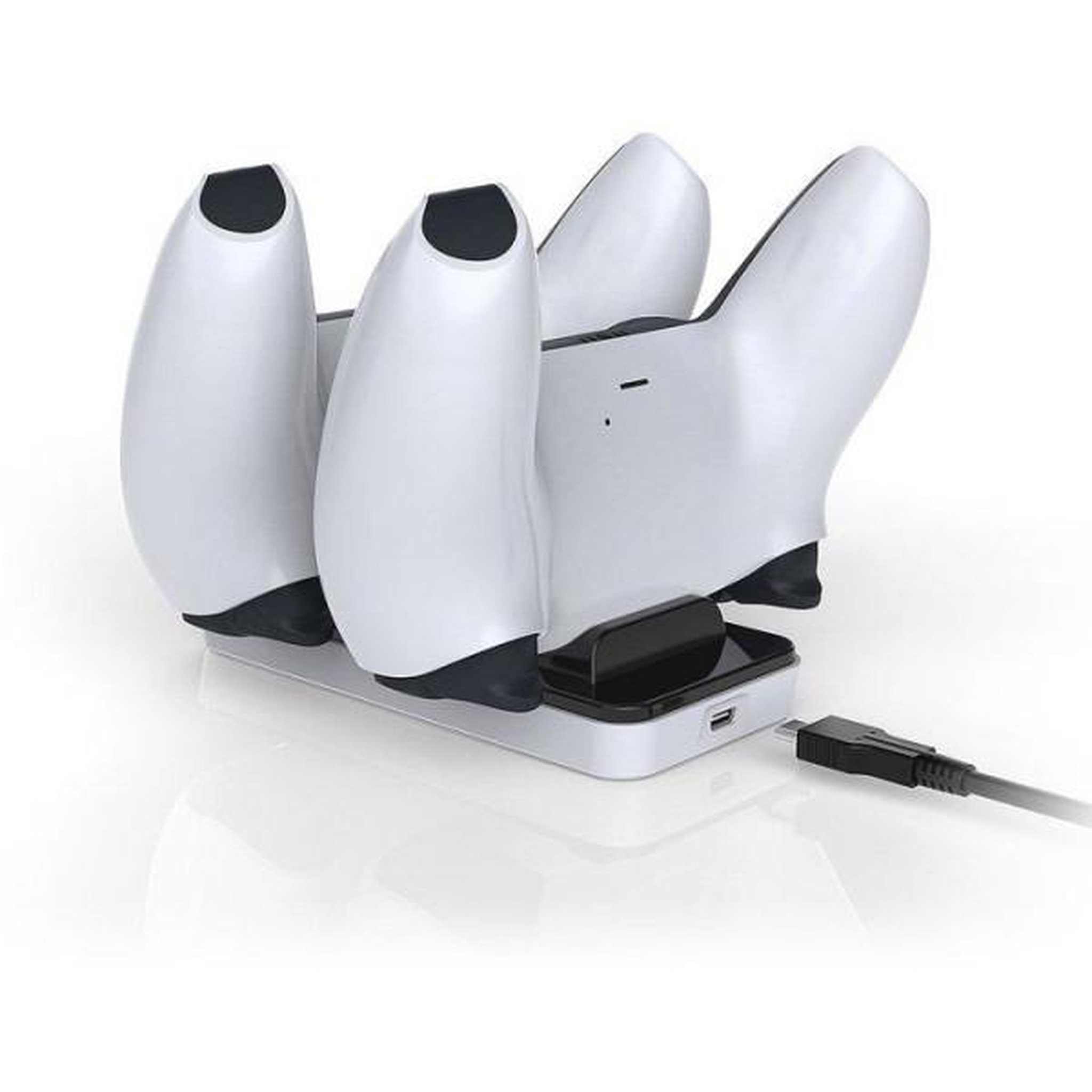 Voir la diapositive 6 : SUBSONIC Station de recharge pour 2 manettes PS5