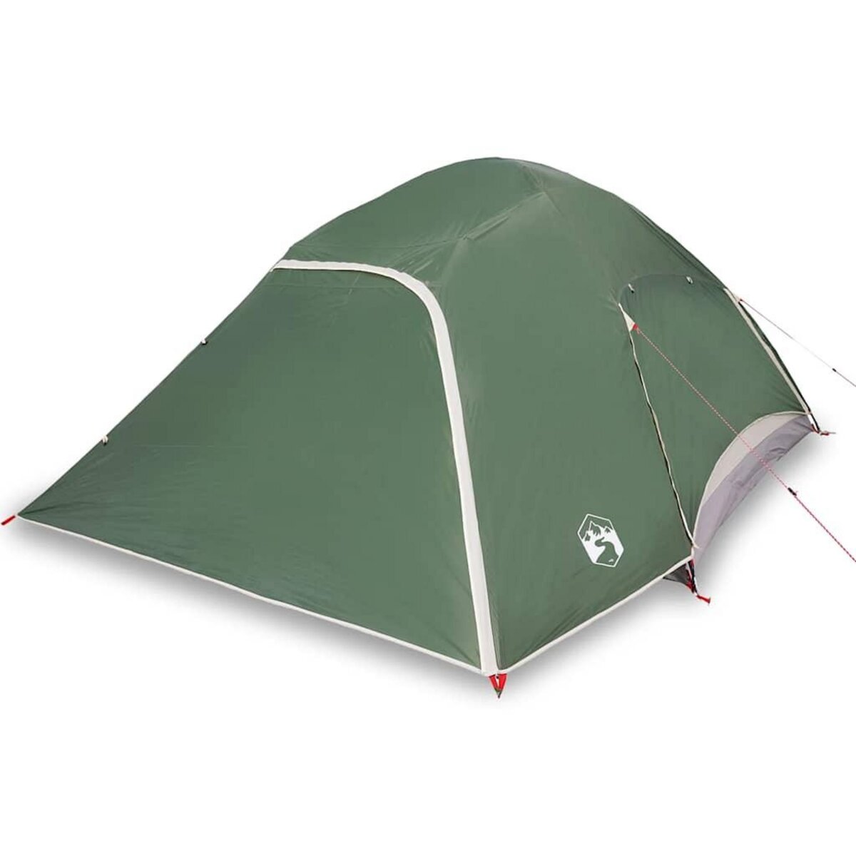 VIDAXL Tente familiale a dome 6 personnes vert impermeable