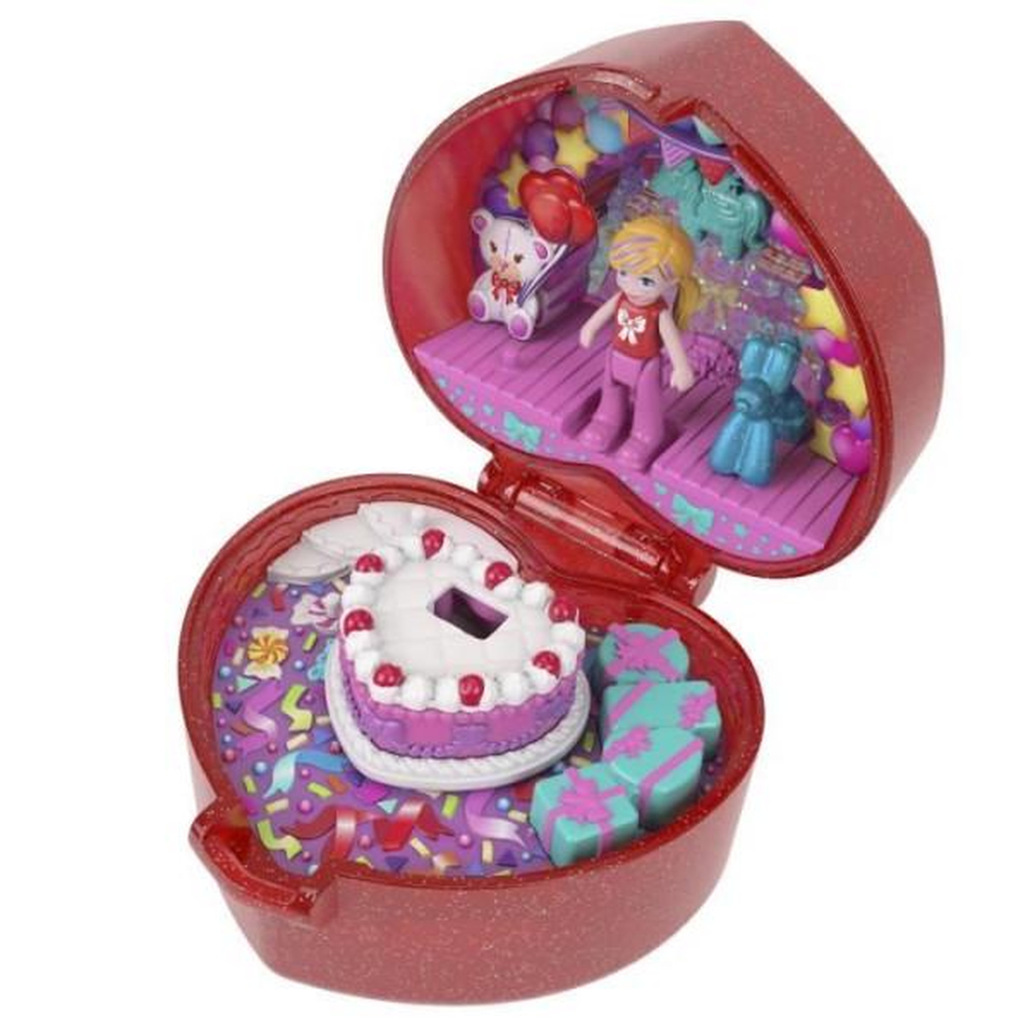 Voir la diapositive 6 : POLLY POCKET Polly pocket - coffret boîte a bijoux - 80eme anniversaire de mattel - polly pocket - jgk21