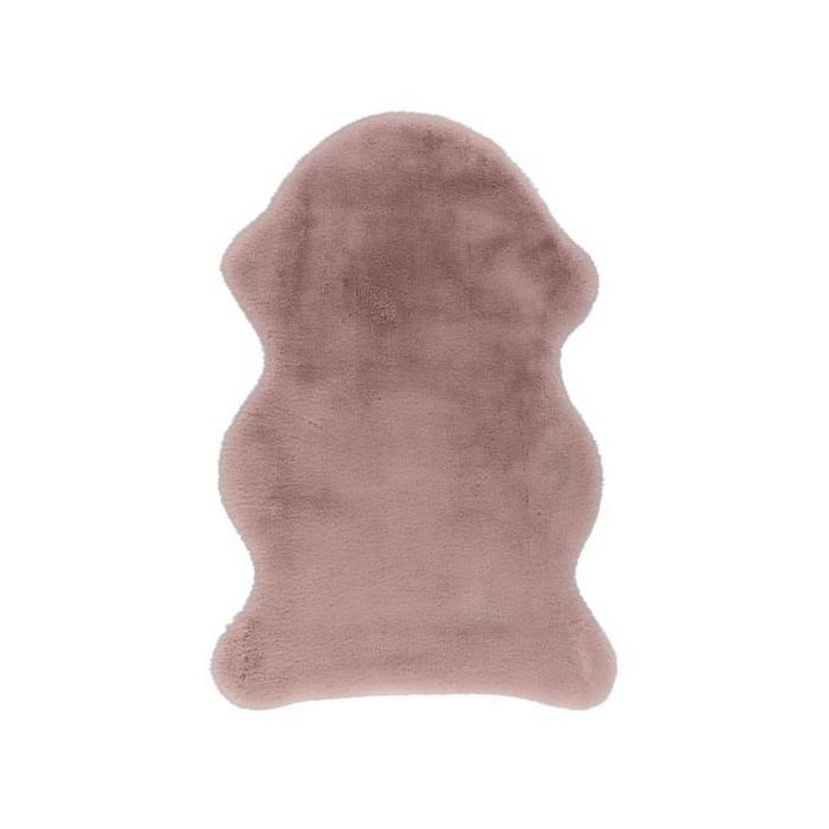 Paris Prix Tapis Imitation Fourrure  Kunda  60x90cm Rose