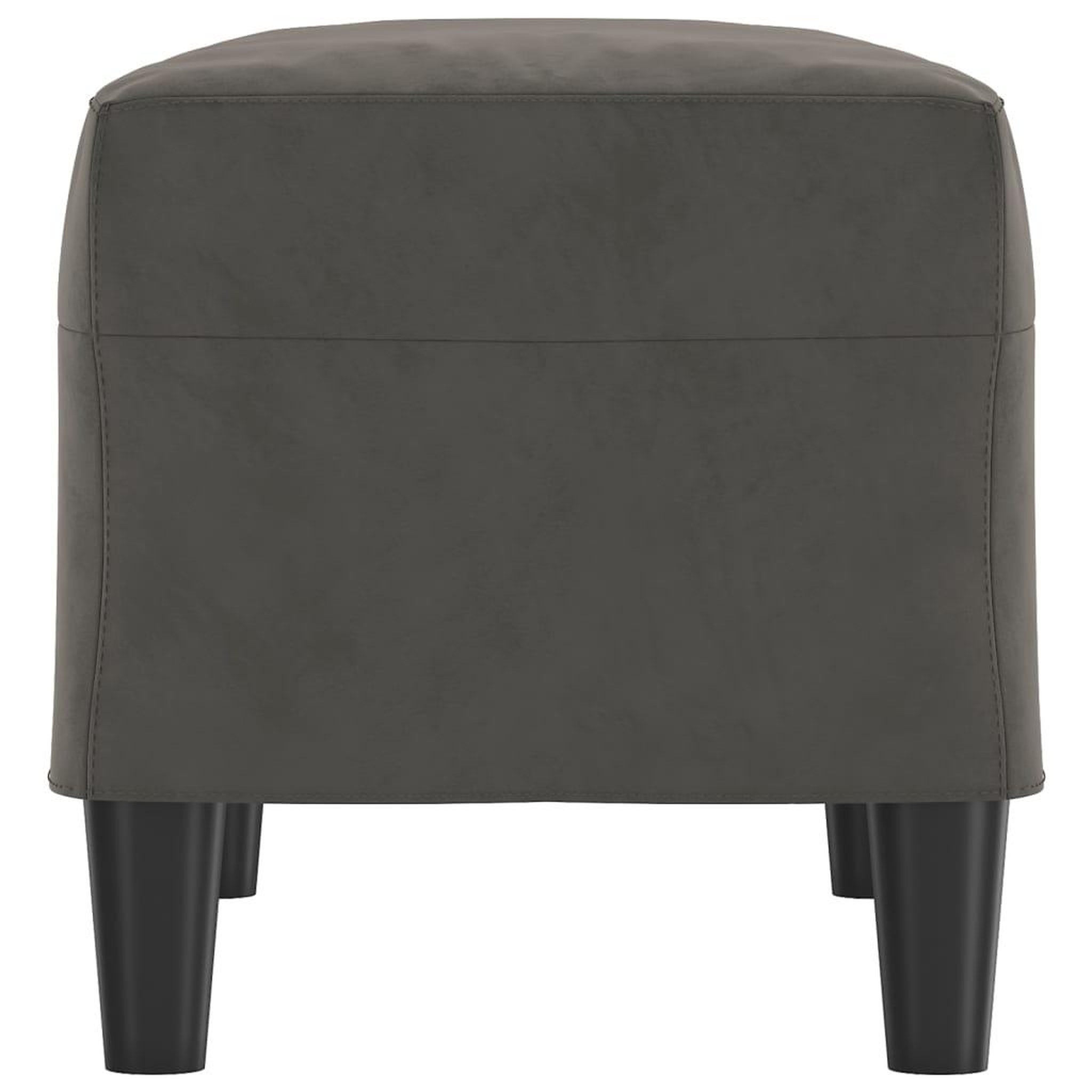 Voir la diapositive 4 : VIDAXL Banc Gris fonce 70x35x41 cm Velours