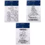  11 Tampons transparents Le Petit Prince Etoiles + Messages + Fleur