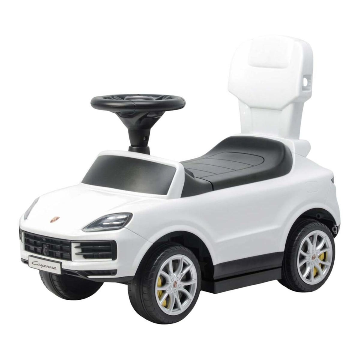 MILLY MALLY Porteur avec canne Porsche Cayenne Blanc