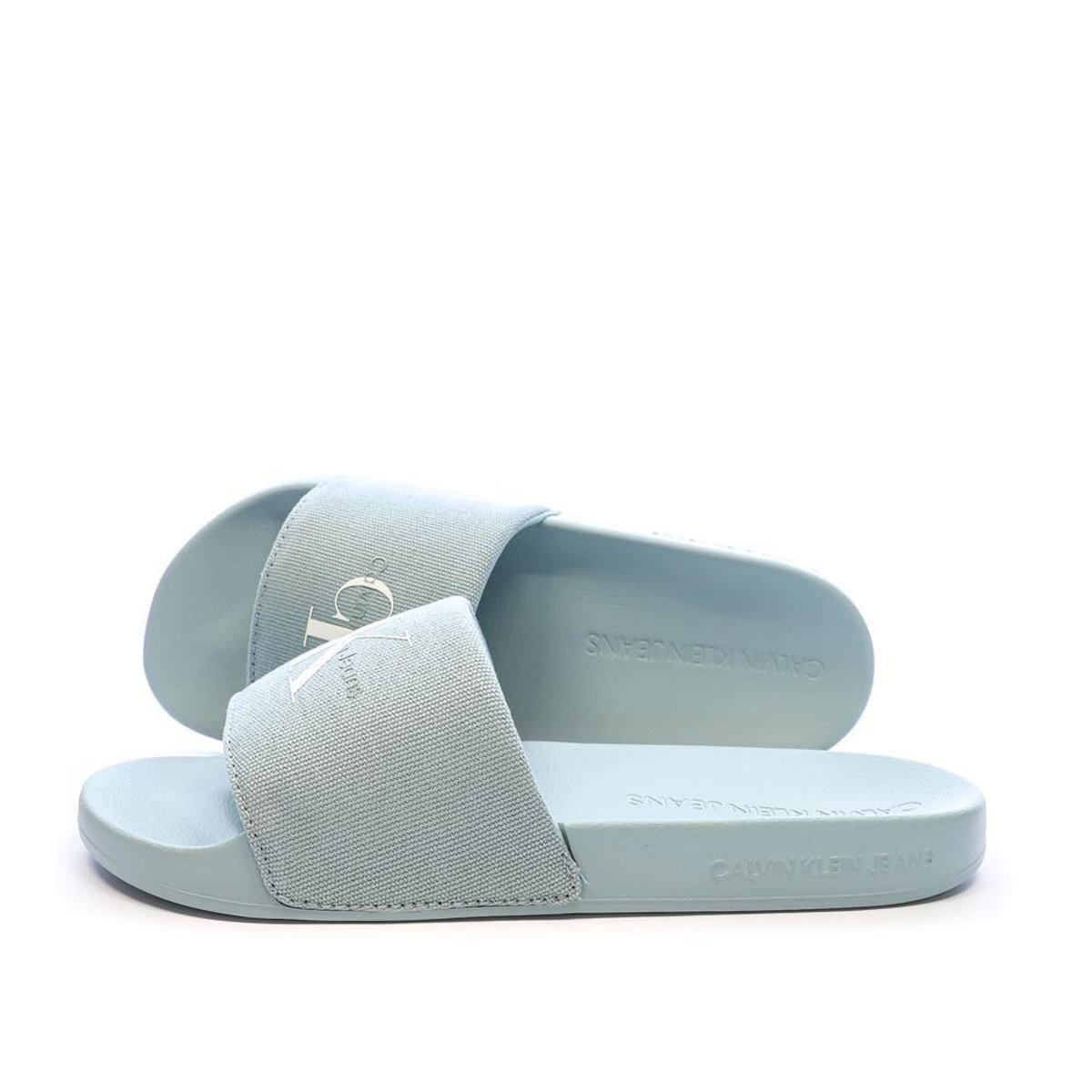 CALVIN KLEIN JEANS Claquettes Bleu Femme Calvin Klein Jeans YW0YW01835