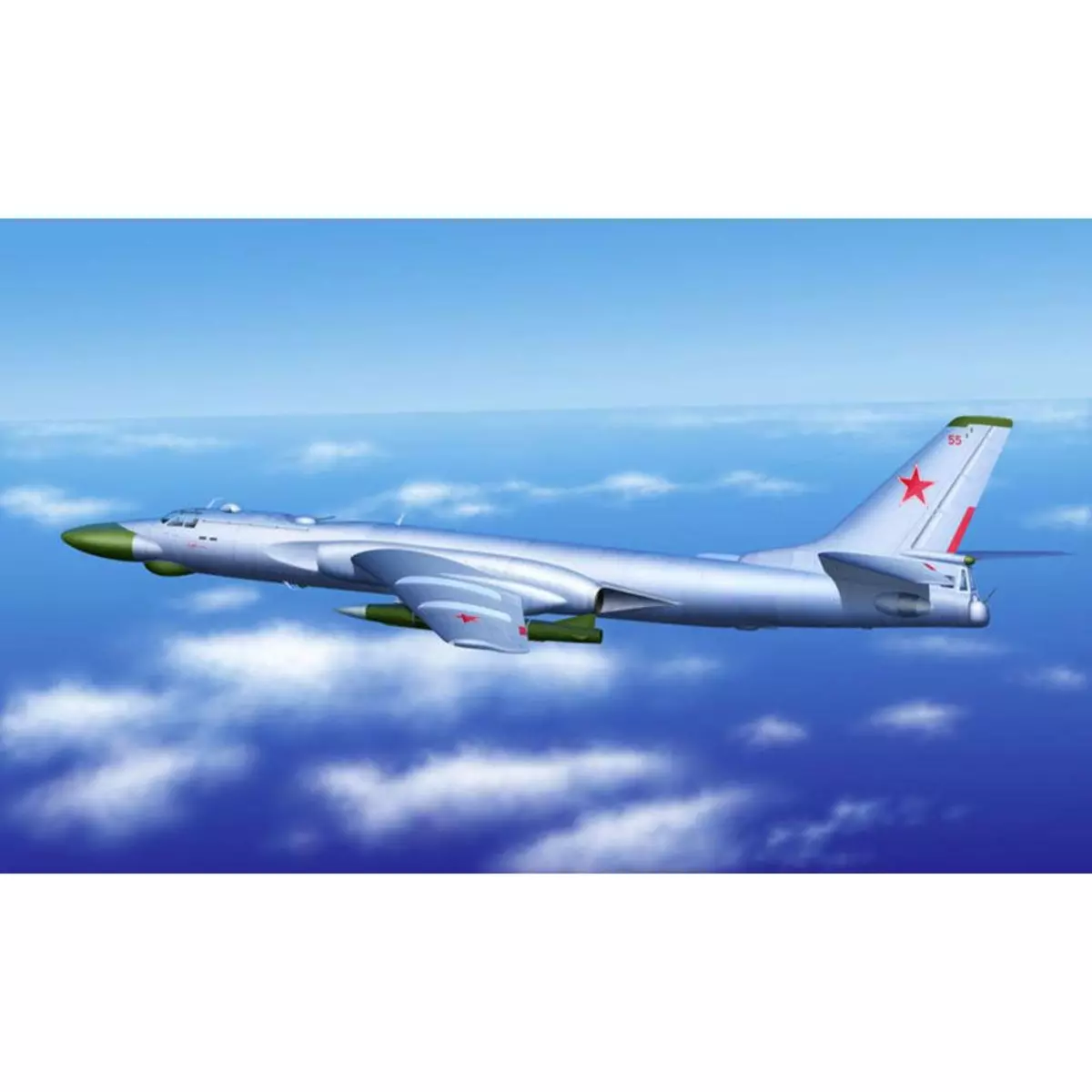 Trumpeter Maquette avion : Tu-16k-10 Badger C