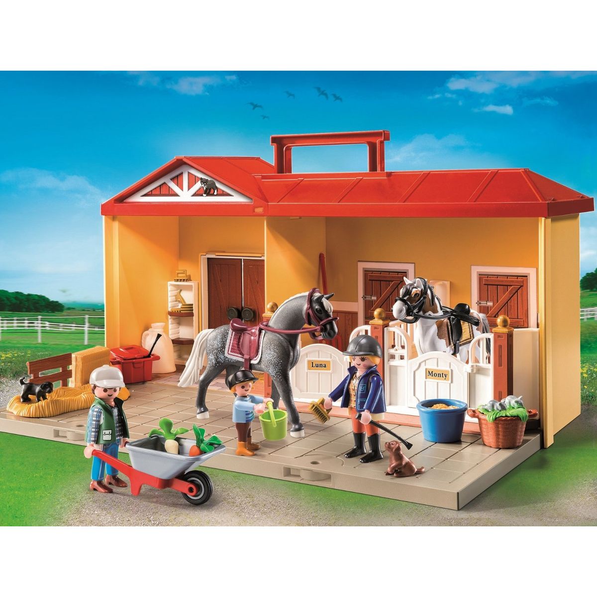 PLAYMOBIL 5348 Ecurie transportable