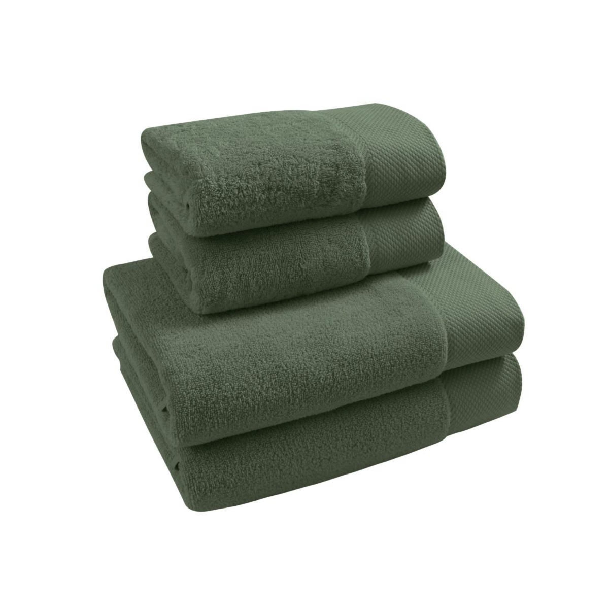Sensei Maison Ensemble de bain 4 pièces Zéro Twist SENSOFT (2 draps de bain + 2 serviettes)