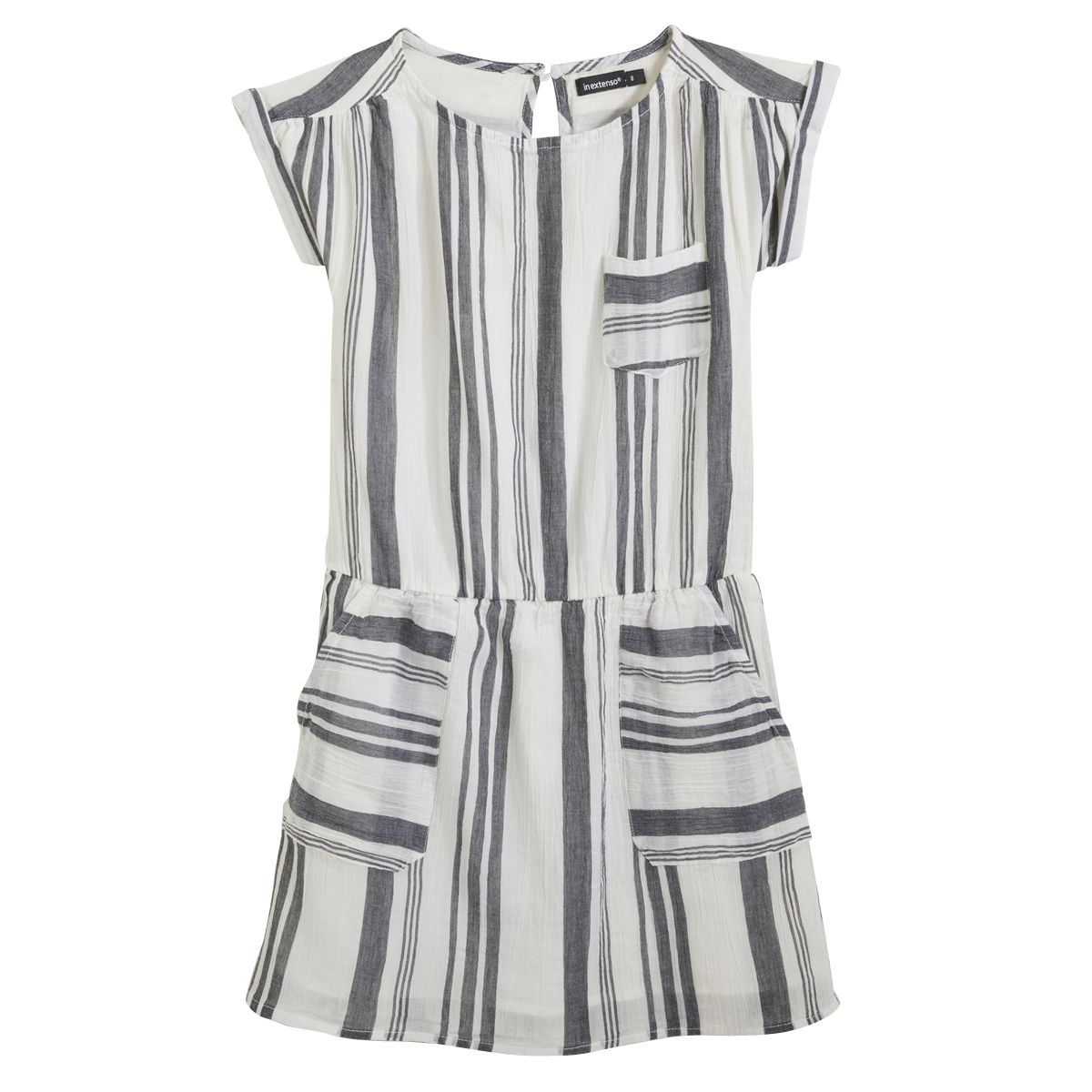 IN EXTENSO Robe rayée fille 