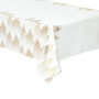 Voir la diapositive 1 : ATMOSPHERA Nappe 140x360 cm Sapin blanc et or