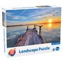 Voir la diapositive 3 : One Two Fun Puzzle paysage en bois