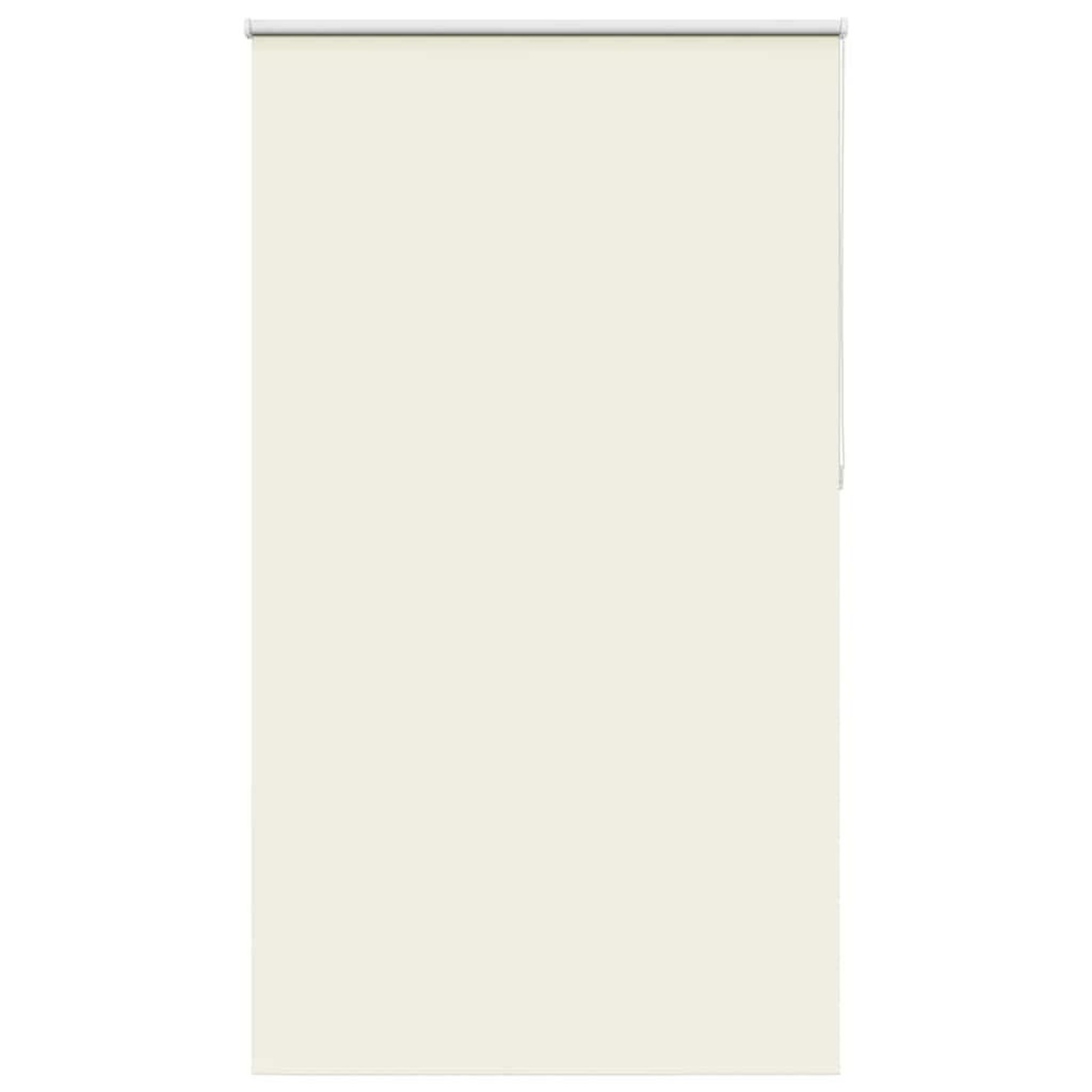 VIDAXL Store enrouleur occultant blanc casse 125x210 cm largeur tissu