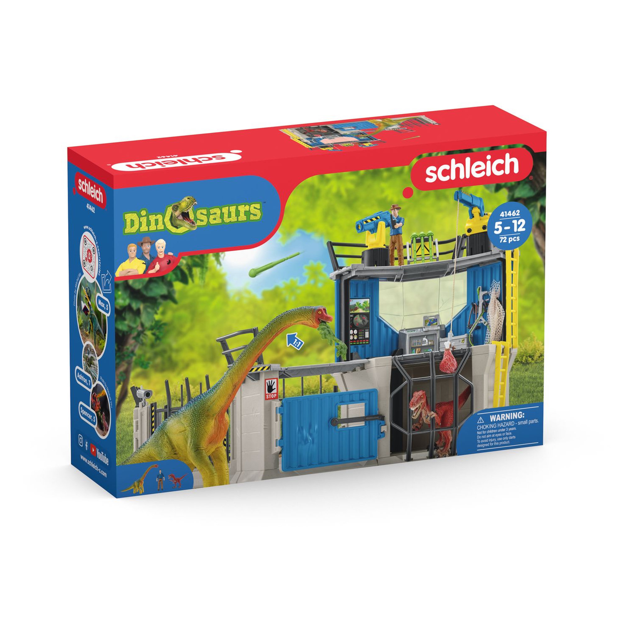 Schleich GRANDE STATION  DE RECHERCHE DINO