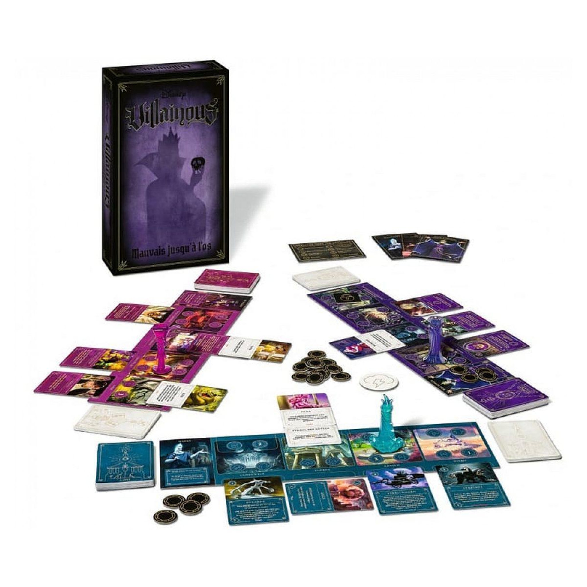 Voir la diapositive 2 : RAVENSBURGER PAPET DISNEY VILLAINOUS-EXTENSION 1- MAUVAIS JUSQU'À L'OS, Papeterie Papeterie