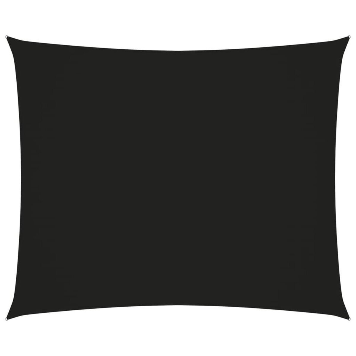 VIDAXL Voile de parasol tissu oxford rectangulaire 3,5x4,5 m noir