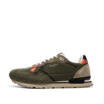 Pepe Jeans Baskets Kaki Homme Pepe jeans Brit Cover. Coloris disponibles : Vert