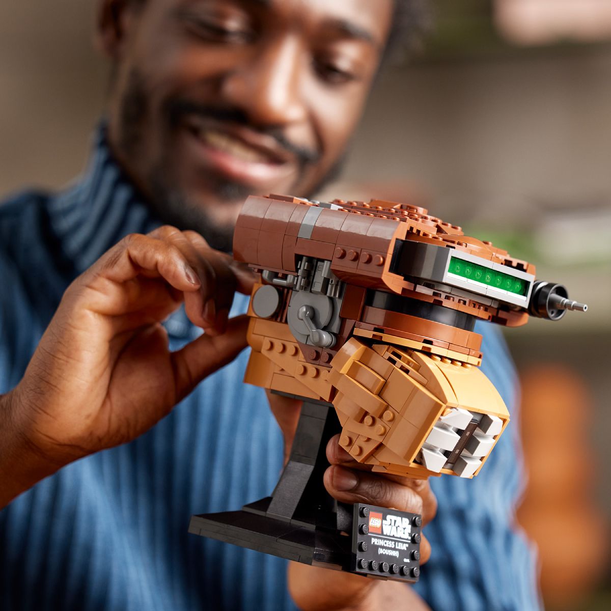 LEGO Star Wars 75351 - Casque Princess Leia Boushh - Exclusivité Auchan