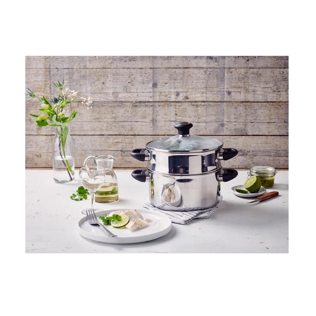 Beka Passoire vapeur multi-diamètre 16/20cm chrome - 12030164