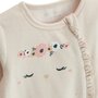 Voir la diapositive 2 : Petit Béguin Lot de 2 pyjamas bébé en velours ouverture zippée Perle