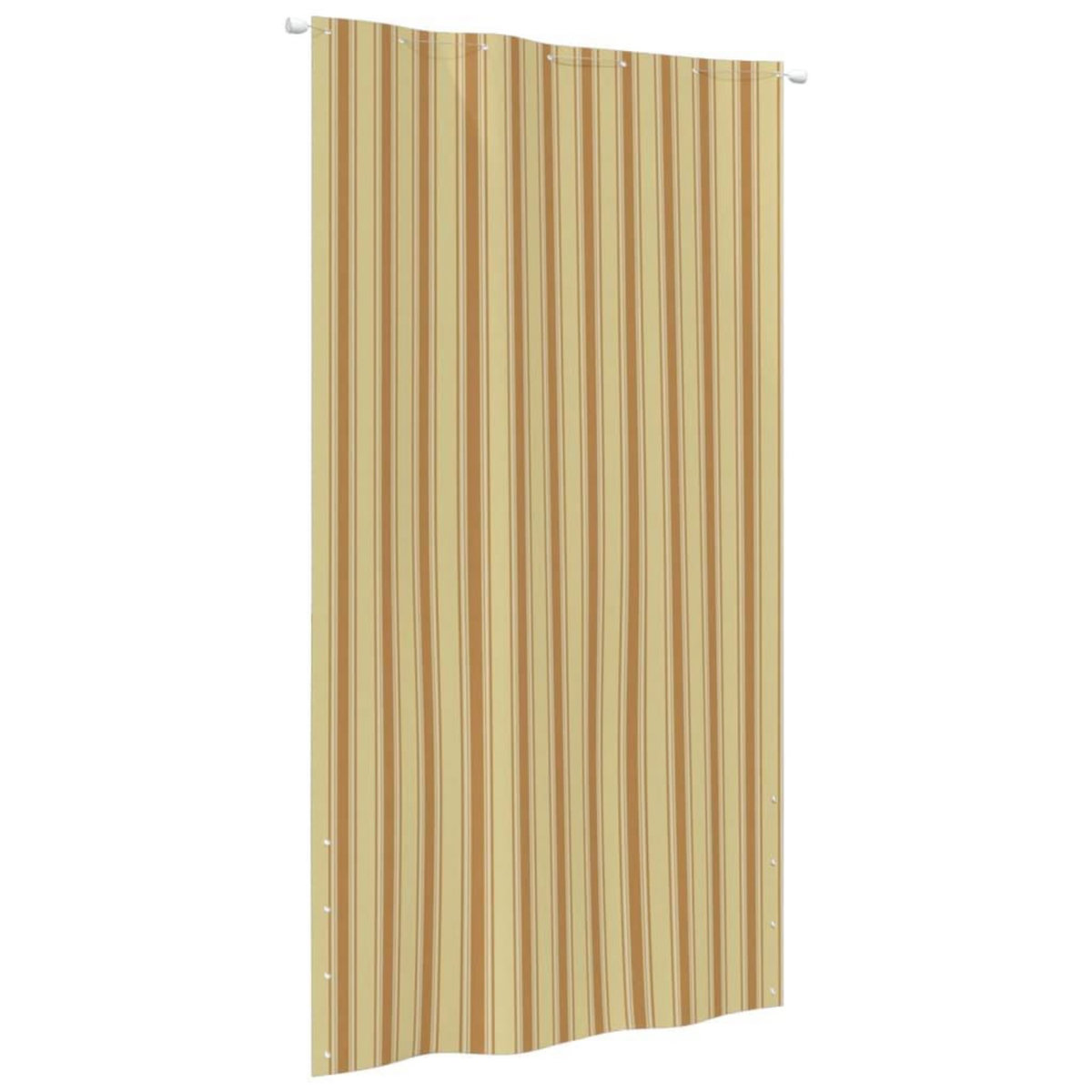 VIDAXL Ecran de balcon Jaune et orange 140x240 cm Tissu Oxford