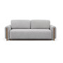 Voir la diapositive 5 : BEST MOBILIER Glendale - canapé droit 3 places - convertible avec coffre - en tissu bouclette