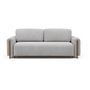Voir la diapositive 5 : BEST MOBILIER Glendale - canapé droit 3 places - convertible avec coffre - en tissu bouclette
