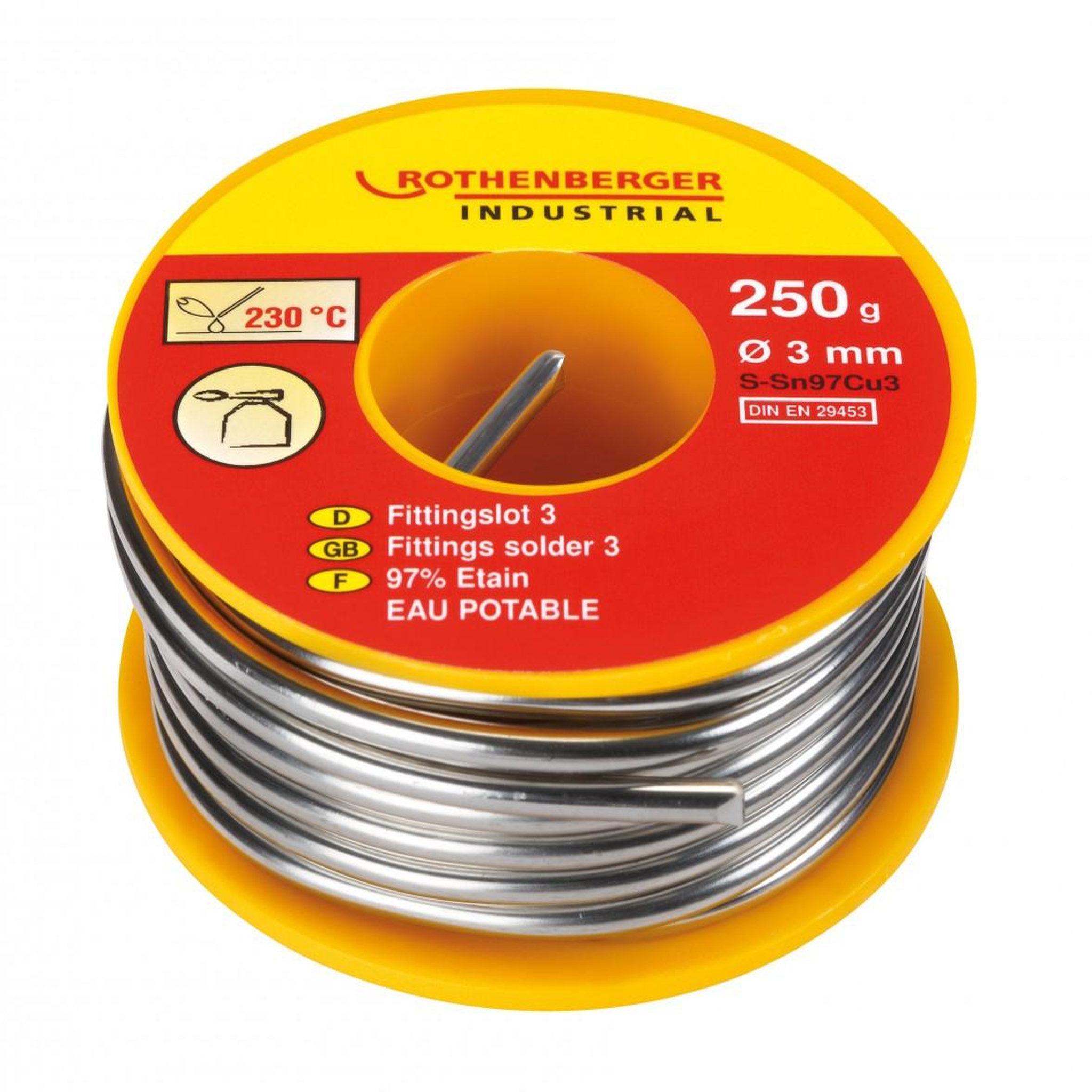 CENTRALE BRICO Bobine etain 97% ROTHENBERGER
