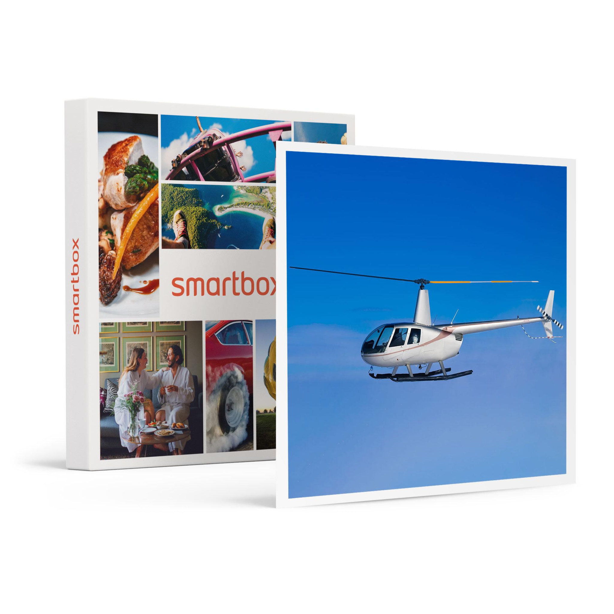 Voir la diapositive 1 : Smartbox Vol en hélicoptère de 15 min pour 2 au-dessus de la vallée de la Loire - Coffret Cadeau Sport & Aventure