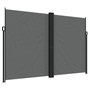 Voir la diapositive 2 : VIDAXL Auvent lateral retractable anthracite 220x1000 cm