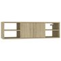 Voir la diapositive 2 : VIDAXL Etagere murale Chene sonoma 102x30x29 cm Bois d'ingenierie
