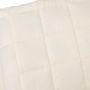 Voir la diapositive 4 : VIDAXL Couverture lestée Crème clair 138x200 cm 10 kg Tissu