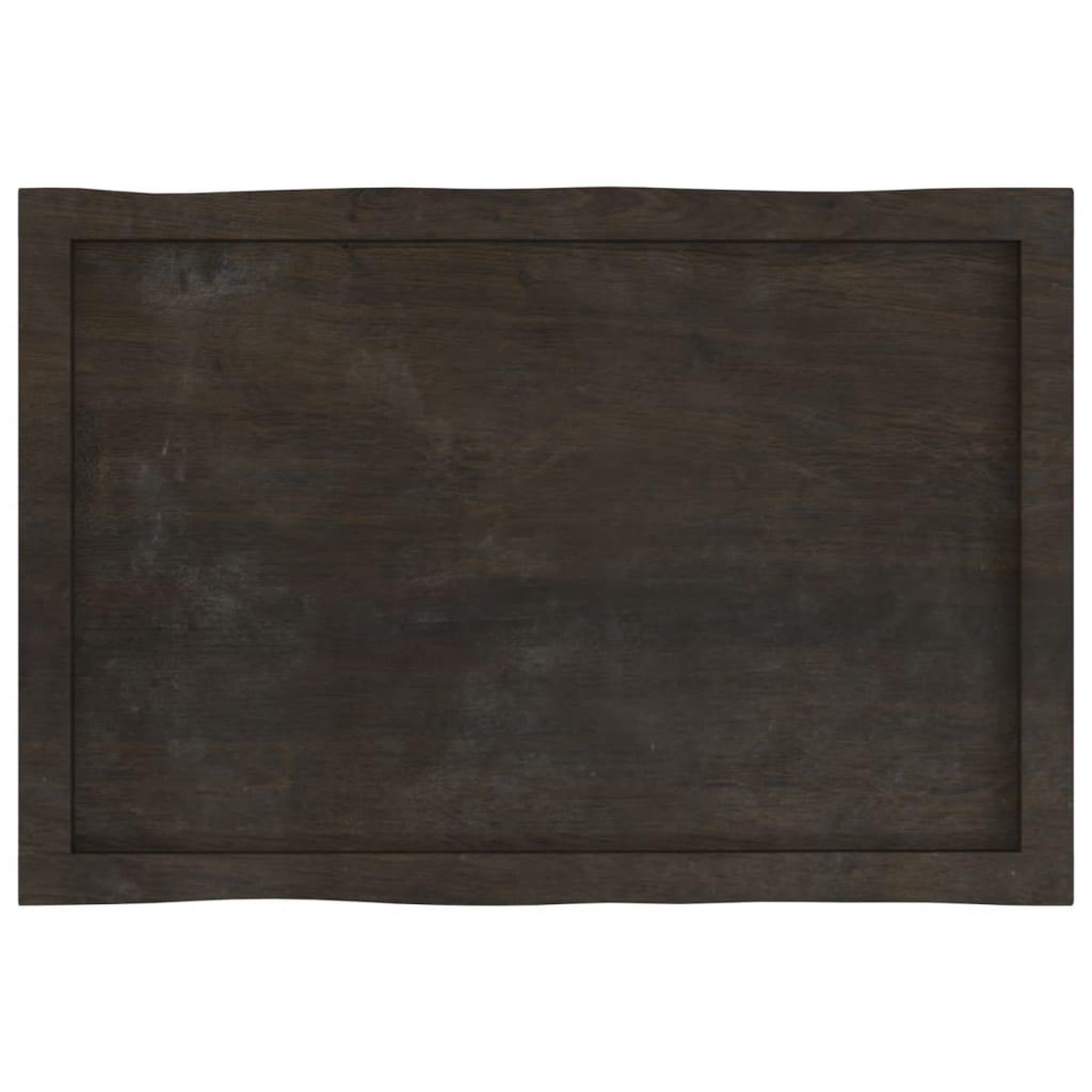 Voir la diapositive 5 : VIDAXL Dessus de table bois massif traite bordure assortie