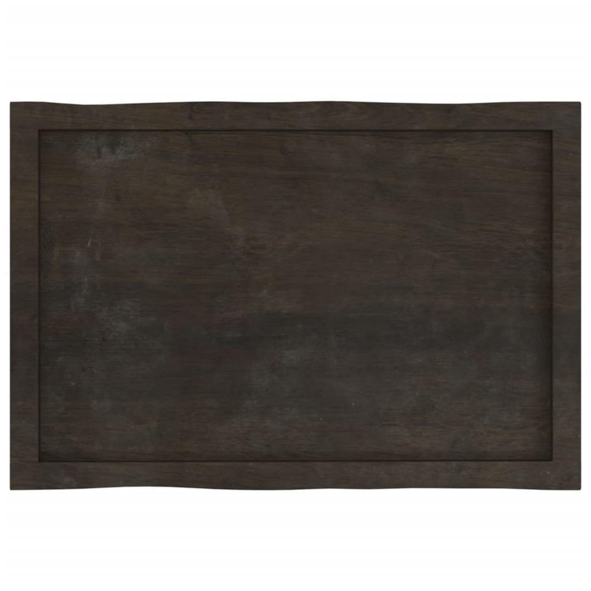 VIDAXL Dessus de table bois massif traite bordure assortie