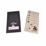 Paris Prix Lot de 6 Invitations d'Anniversaire  Pirates  Noir