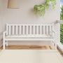 Voir la diapositive 3 : VIDAXL Coussin de banc de jardin creme melange 180x50x7 cm tissu