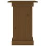 Voir la diapositive 5 : VIDAXL Support a fleurs Marron miel 40x40x60 cm Bois de pin solide