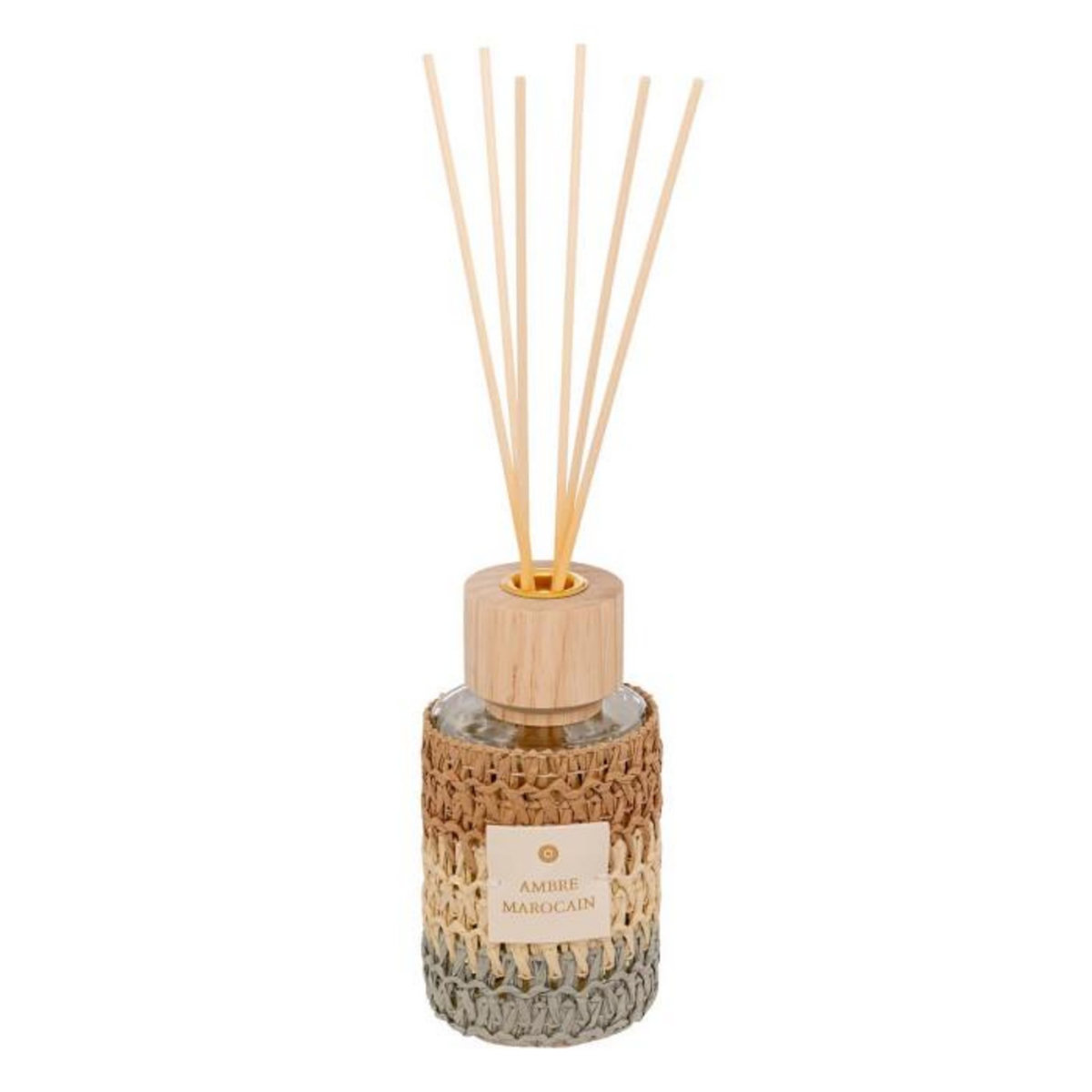 ATMOSPHERA Diffuseur de Parfum en Verre  Zaya  220ml Ambre Marocain